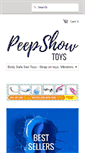 Mobile Screenshot of peepshowtoys.com